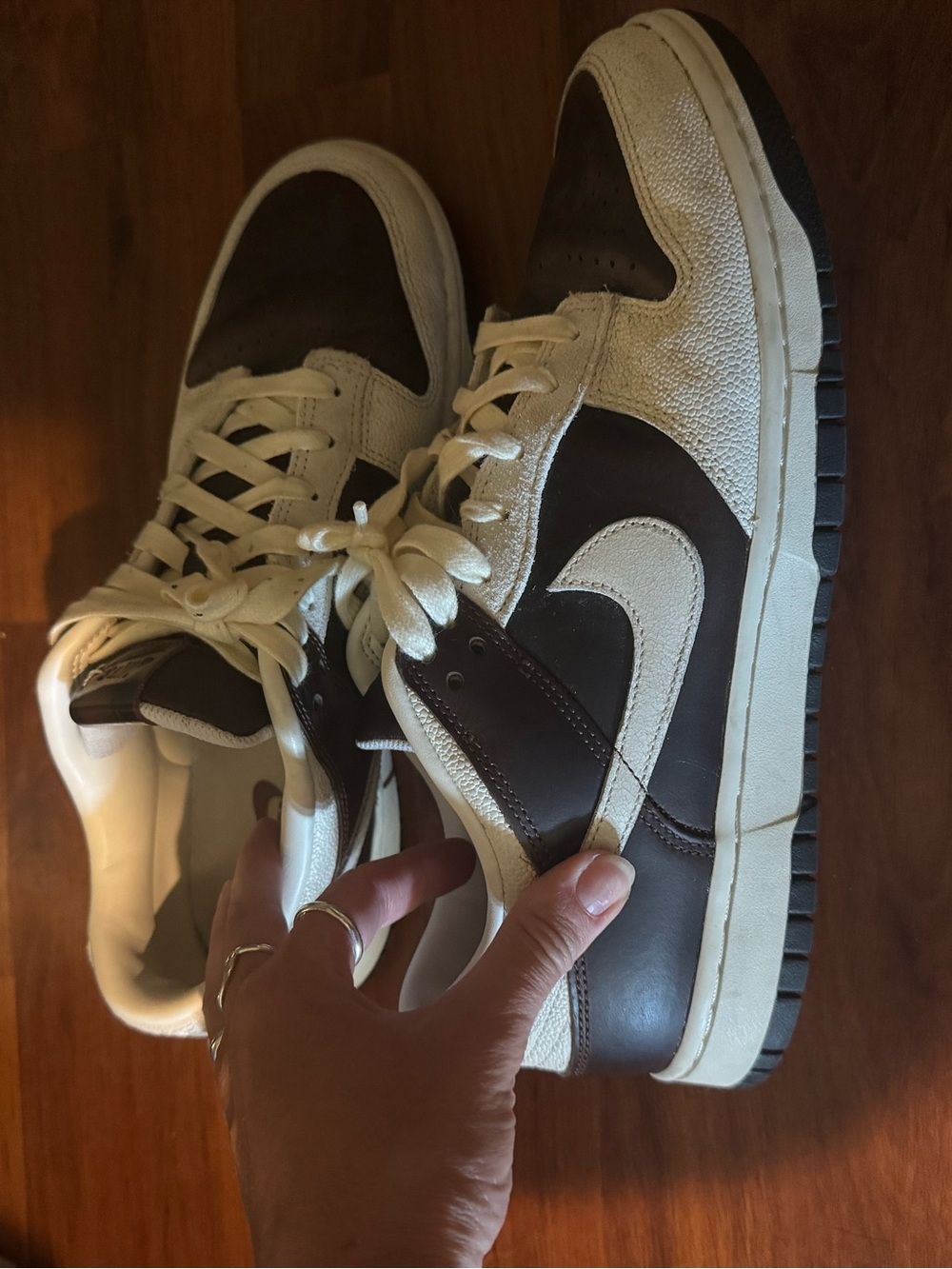 Nike brown dunks
